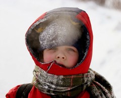 Школьники 1-8 классов Кемерова вновь не учатся из-за сильных морозов