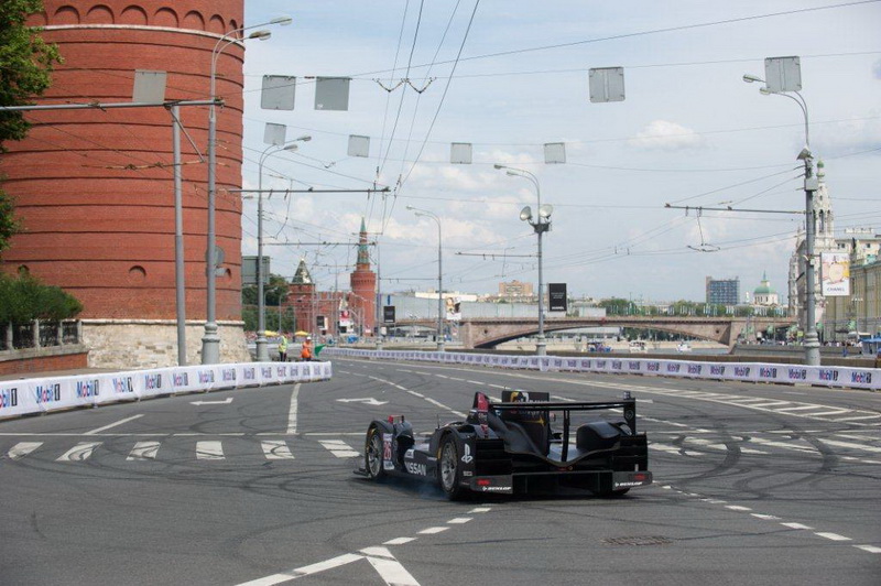 Участник команды G-Drive Racing by Signatech Nissan принял участие в Moscow City Racing 