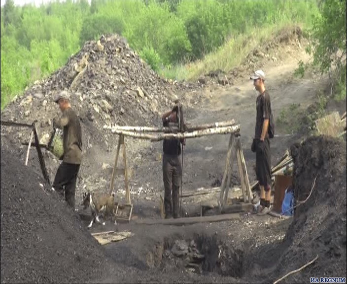 В Прокопьевске полицейские прикрыли нелегальную шахту 