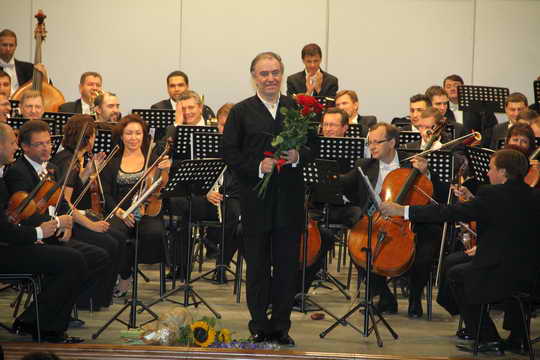 В Государственной филармонии Кузбасса впервые прошел концерт симфонического оркестра под руководством знаменитого дирижера Валерия Гергиева