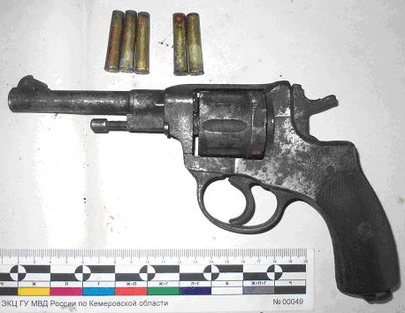 В Кузбассе нашли револьвер времен второй мировой