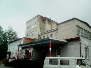 Крышу прокопьевской больницы отремонтируют весной будущего года