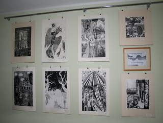 В Юрге открылась выставка «Черно-белое искусство»