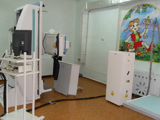 В детской больнице Междуреченска после ремонта открылся рентгенологический кабинет