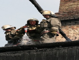 В Кузбассе на пожаре спасли человека!