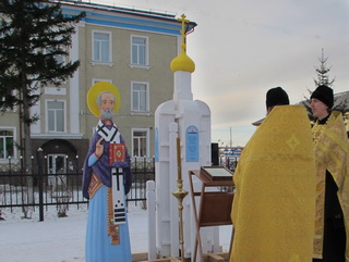 Новый памятный знак установлен в рамках проекта музея-заповедника «Мариинск исторический»