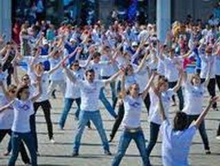 Кузбассовцы приняли участие в акции «Займись спортом! Стань первым!» 