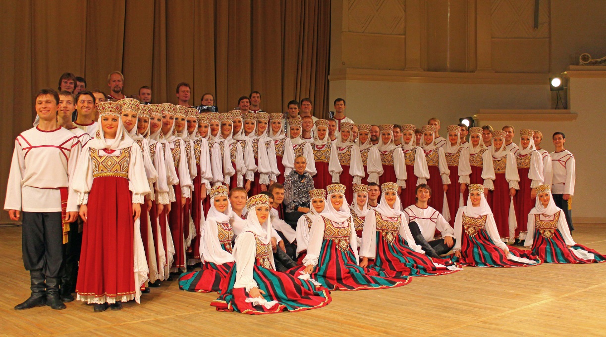 На кемеровской сцене даст концерт академический русский народный хор имени М.Е.Пятницкого