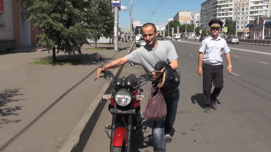 Сотрудники новокузнецкой Госавтоинспекции проверили водителей мототехники