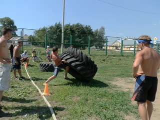 В Кемеровском районе впервые прошли соревнования по силовому экстриму