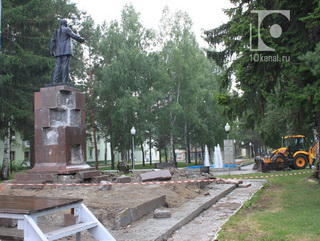 В Кузбассе нашли радиоактивный памятник Ленину