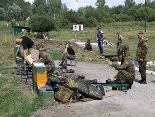 В Кемеровской области определен самый меткий снайпер среди полицейских