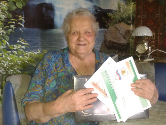 Ольга Матвеева из райцентра Яшкино отметила свое 90-летие