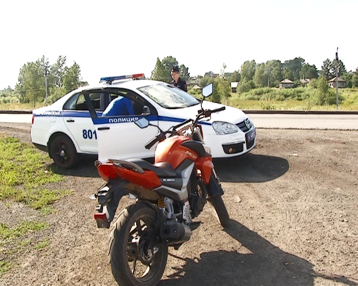 В Новокузнецке полицейские по горячим следам раскрыли кражу мопеда