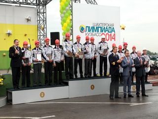 Горняки Кузбасса отлично выступили на всероссийской «Шахтерской олимпиаде-2014»