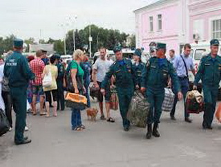 В Кузбасс прибыла организованная группа переселенцев с юго-востока Украины