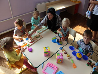 В Беловском районе Кемеровской области после капремонта открыли дополнительное здание детского сада 