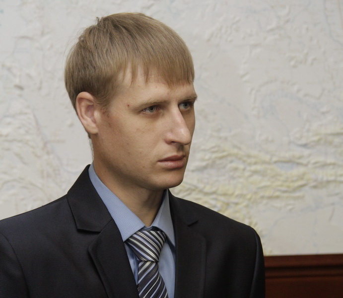 Никита Щербаков удостоен областной награды за помощь в задержании преступника