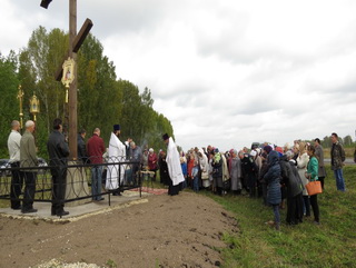 В Кузбассе установлен поклонный крест