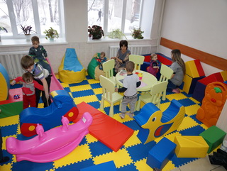 В Кузбассе в Краснобродской больнице открылась детская игровая комната