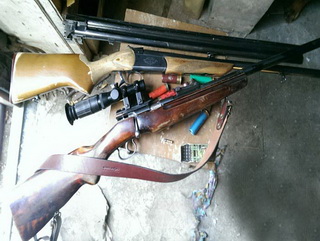 В Кемеровской области у жителя изъяты два охотничьих ружья и около 6000 патронов
