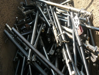 В Кузбассе полицейские отправили на переплавку более 4000 единиц оружия