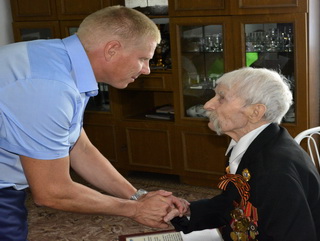Кузбасский долгожитель отмечает 100-летний юбилей