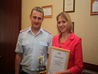 В Кузбассе состоялось награждение победителя Всероссийского конкурса «Безопасное вождение – 2015»