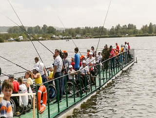 Общий улов I областного фестиваля-чемпионата «Рыбацкая фортуна-2015» составил 40 кг рыбы