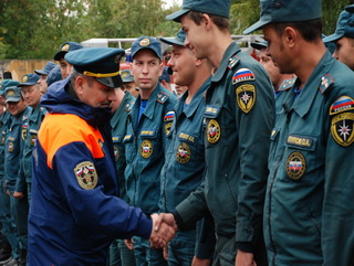 Кузбасские сотрудники МЧС вернулись из Иркутской области, оказав помощь коллегам в борьбе с природными пожарами