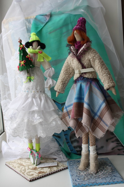 «Мир кукол» персональная выставка авторских текстильных кукол Галины Сопиной
