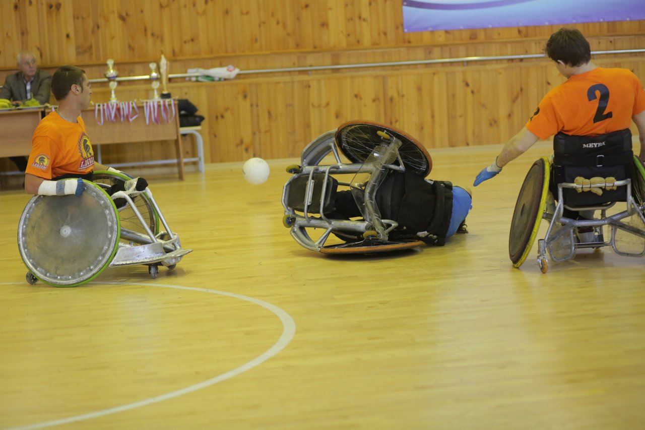 Кузбасская команда стала призером чемпионата России по регби на колясках