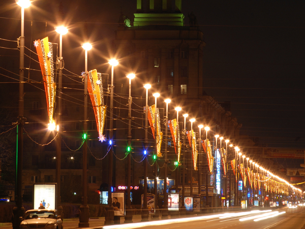 К середине ноября в Таштагольском районе будет закончено новогоднее оформление улиц города и поселков