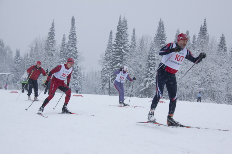 В Кемерово состоялся чемпионат Кемеровской области по лыжным гонкам 