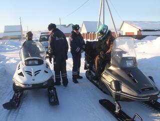 В Кемеровском районе стартовала первая в муниципалитете операция «Снегоход»