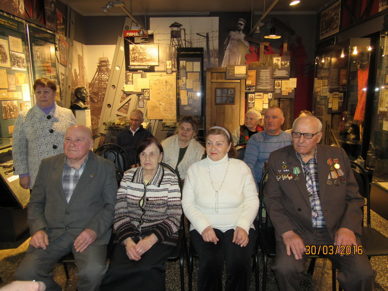 В Прокопьевском краеведческом музее прошла встреча ветеранов шахты «Коксовая»