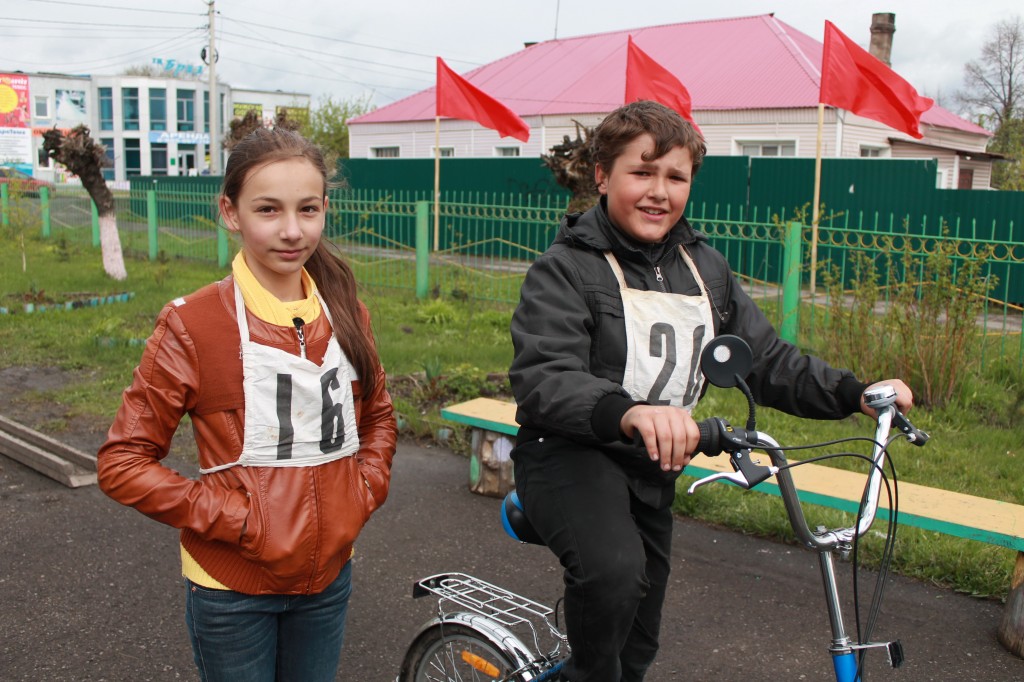 в Промышленновском районе выбрали лучших велосипедистов среди школьников