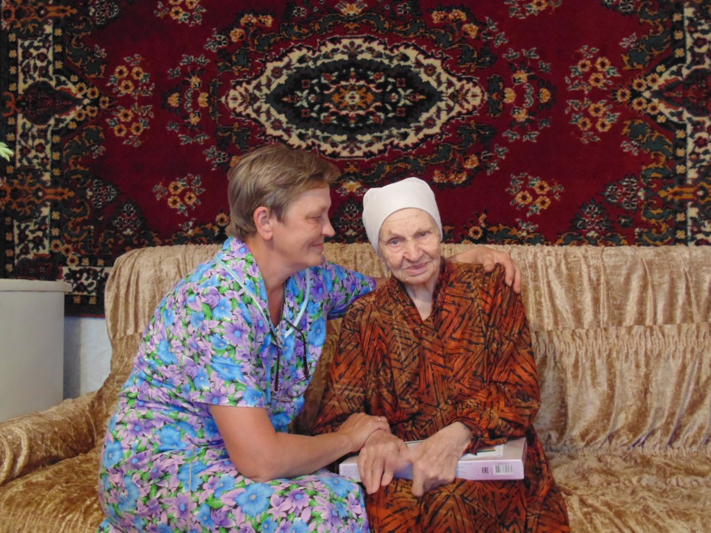 Мария Обрядина из Калтана отметила 90-летний юбилей