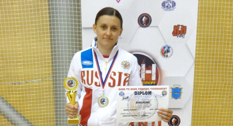 Победительницей чемпионата Европы по рукопашному бою стала Екатерина Балько