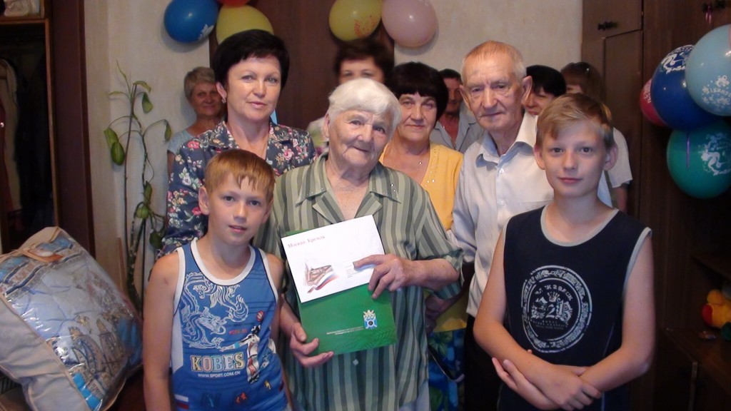 Труженик тыла Тамара Власова из Крапивинского района отметила 90-летие