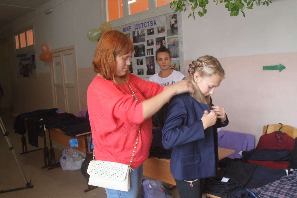 В Кемеровском районе прошла областная акция «1 сентября — каждому школьнику»