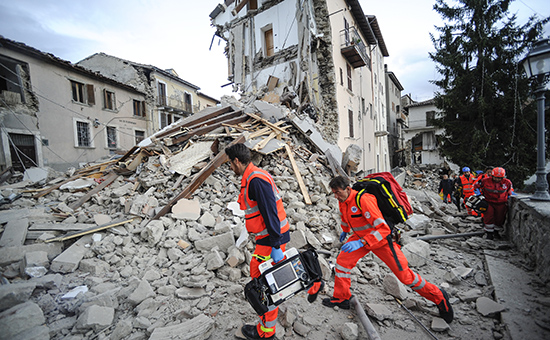 Аман Тулеев от всех кузбассовцев выразил соболезнование родным и близким жертв землетрясения в Италии