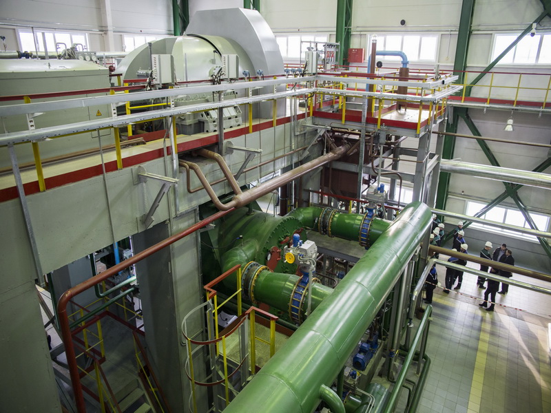 Губернатор Аман Тулеев ввел в строй новую электростанцию ПАО «Кокс» в Кемерово