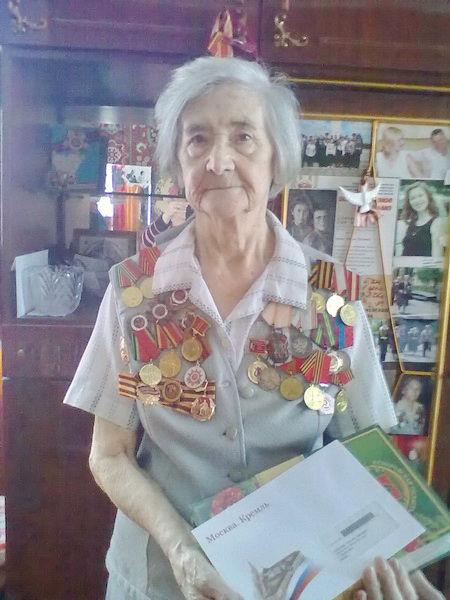 95-летний юбилей отметила ветеран Великой Отечественной войны из Кемерово