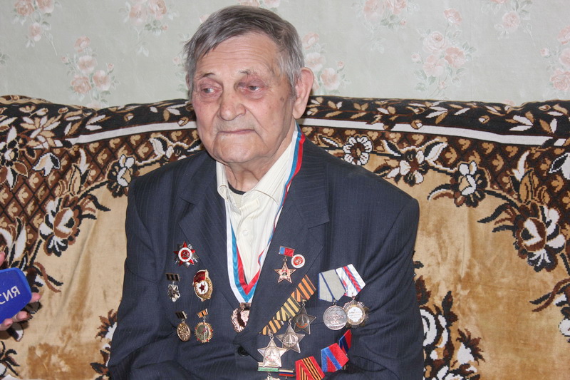 Единственный в Кузбассе полный кавалер ордена Славы отметил 91-й день рождения