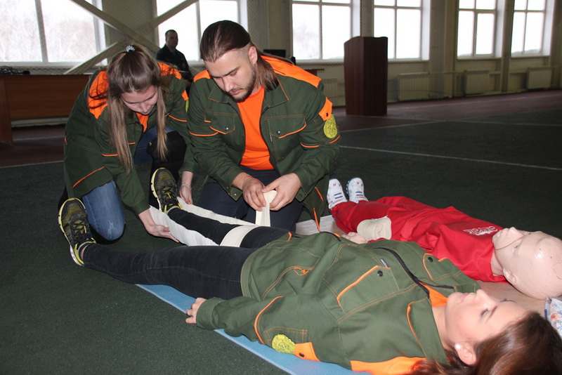 Студенты Кузбасса из добровольных спасательных отрядов проверили навыки по оказанию психологической помощи