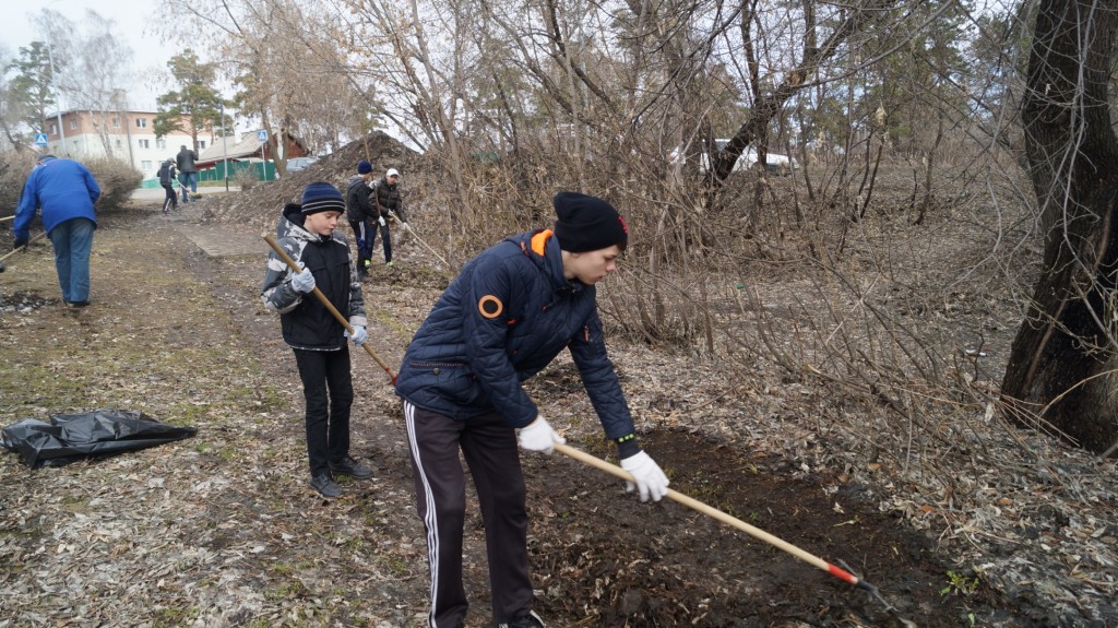 В Год экологии социально-реабилитационные центры Кузбасса присоединились к очистке территорий от мусора