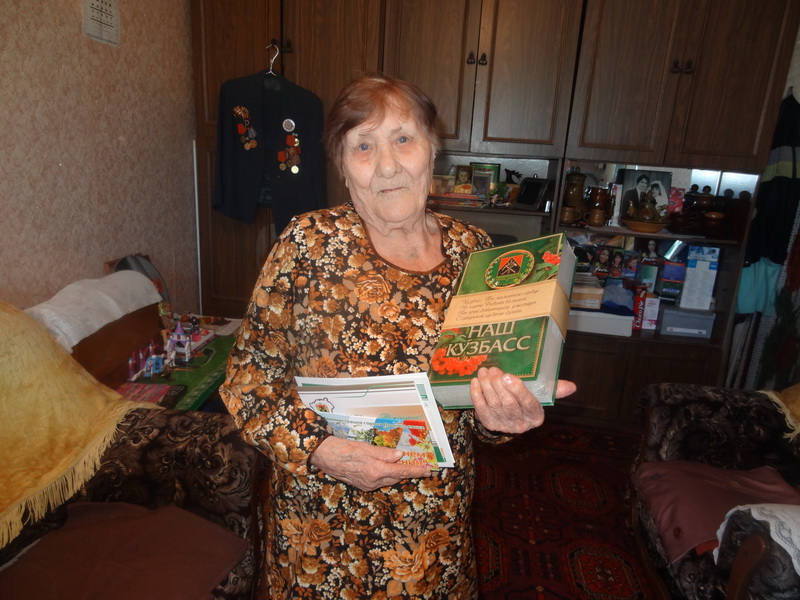 Жительница Прокопьевска отметила 95-летие со дня рождения