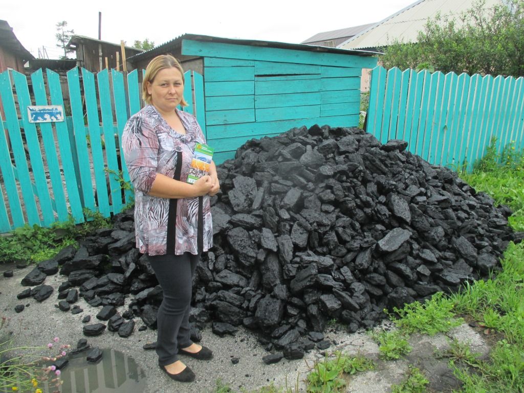 В этом году 50 % участников областной акции уже получили по 4 тонны благотворительного угля