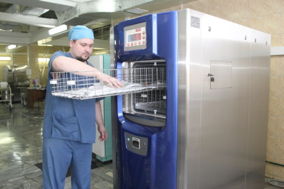 Стерилизационное оборудование нового поколения запущено в эксплуатацию в Новокузнецкой горбольнице № 1
